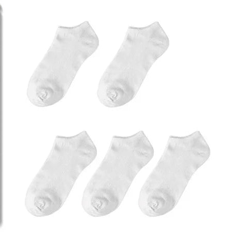 EazyKart Disposable socks for Running , Exercise Breathable , Sweat Absorbing Cotton Socks Travel Short Tube Socks.