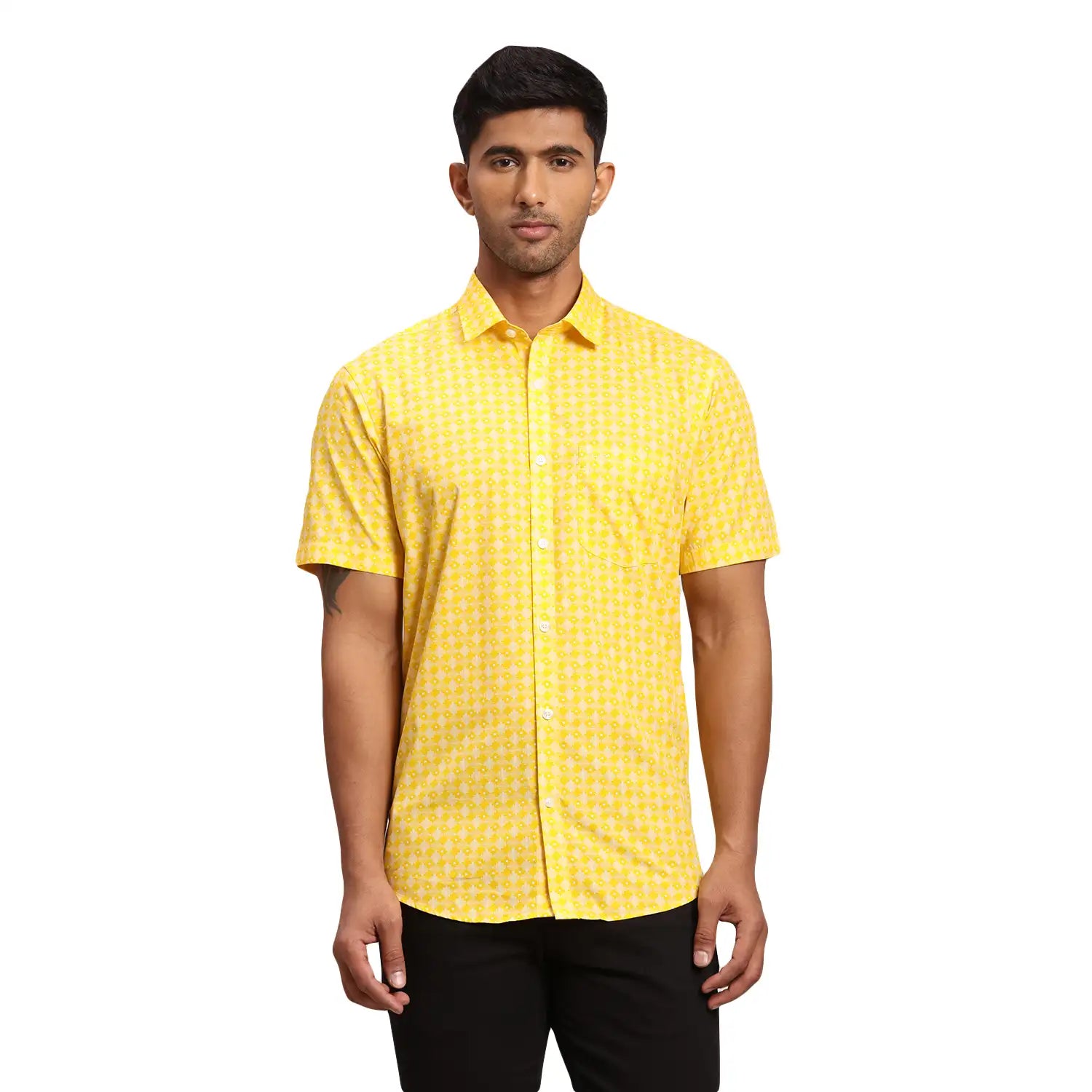 Customized Tailored-Fit Shirt.