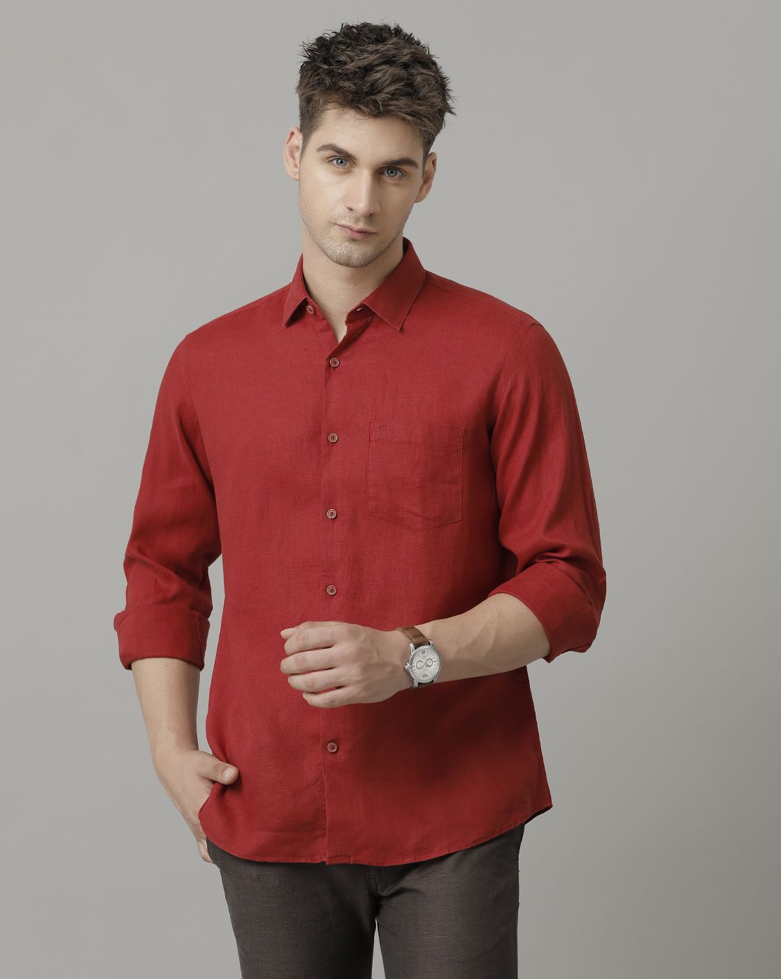 Customized Tailored-Fit Shirt.